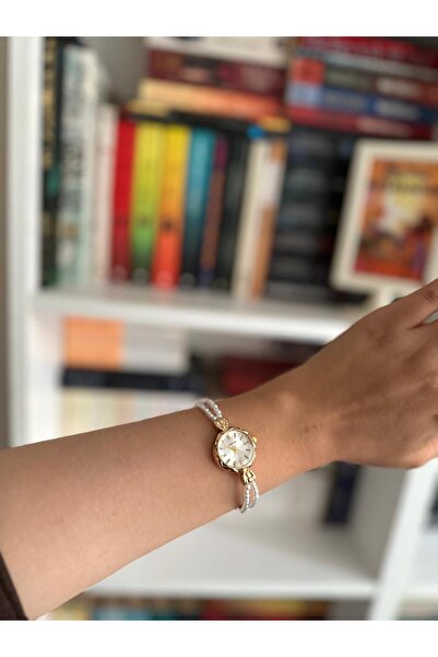 shop incili yuvarlak minimal kasa kol saati