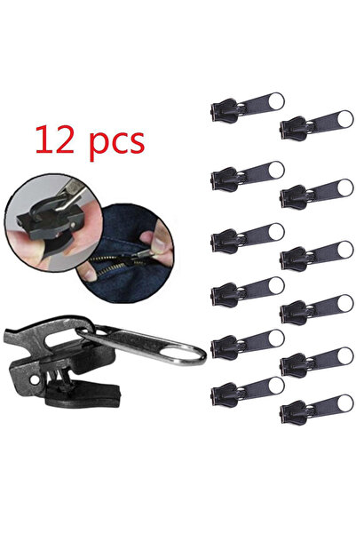 Choice 12 قطعة من مجموعة أدوات الإصلاح الفوري الشاملة 3 أحجام من سحابات السوستة أسنان الإنقاذ تصميم جديد خياطة...