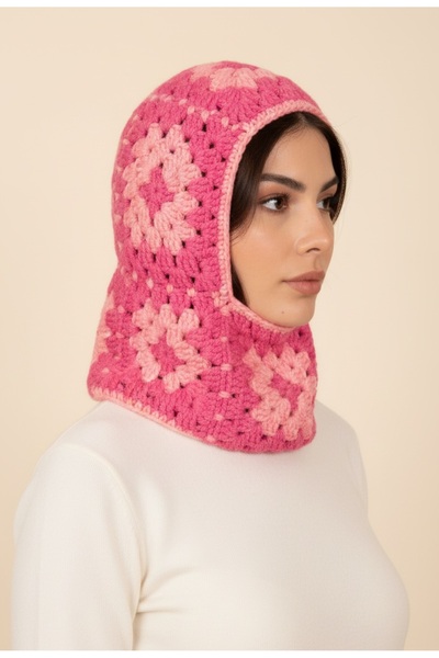 EHF LifeStyle BERE / YÜN BERE/ ÖRGÜ BALAKLAVA/MOTİFLİ BALAKLAVA