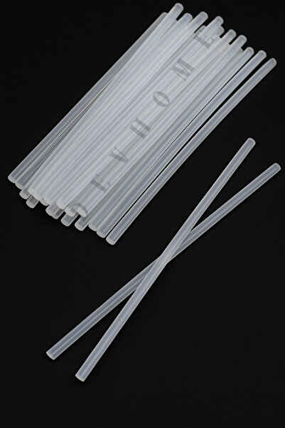 devhome İnce Mum Silikon Çubuk 7.5 mm * 30 CM – Sıcak Silikon Tabancası Uyumlu,Dayanıklı 4 ADET