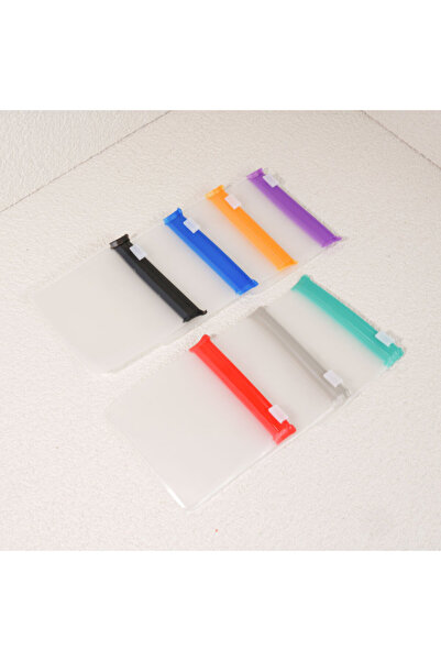 Choice Colorful 7pcs 7PCS Reusable Zippered Pill Pouch Set Medicine Organizer Translucent Self-Sealing Trav