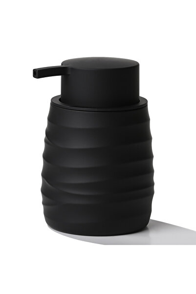 Choice 230 مل أسود 1 قطعة موزع صابون مطفي مخطط، طراز عصري بسيط للمطبخ والحمام