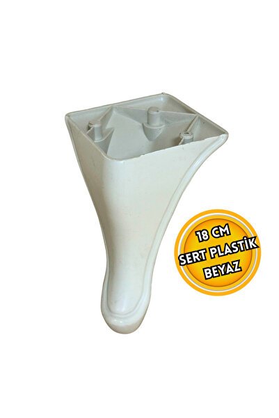TEKSAN Lüks Berjer Tv Ünitesi Mobilya Yükseltici Ayağı 18Cm Sert Plastik