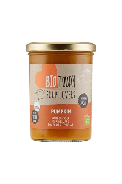 Bio Today Supa crema de dovleac, bio, 400ml, Bio Today