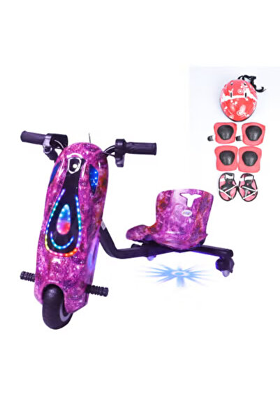 Fun Moment سكوتر كهربائي صغير 36 فولت مع خوذة وحماية