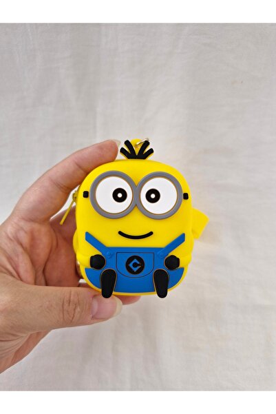 Beyaz Dükkan Silicone Wallet Bag Accessory with Minion Figure
