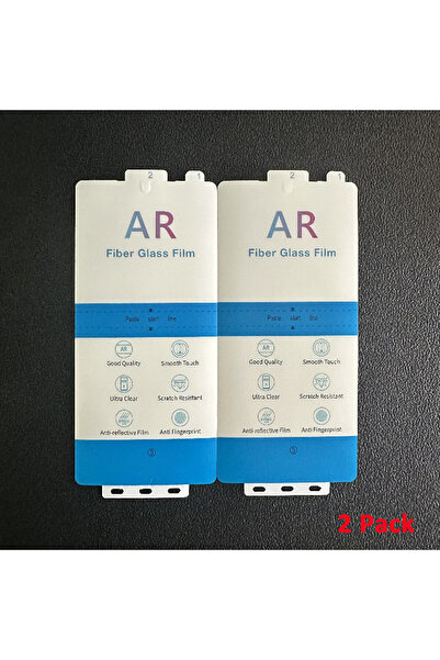 Choice iPhone 16 Pro AR Pet قطعتين من غشاء الألياف المضاد للانعكاس AR لجهاز i...