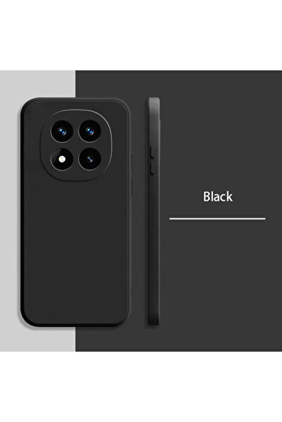 Choice جراب سيليكون سائل أسود لهاتف Redmi Note 14 Pro Plus 5G