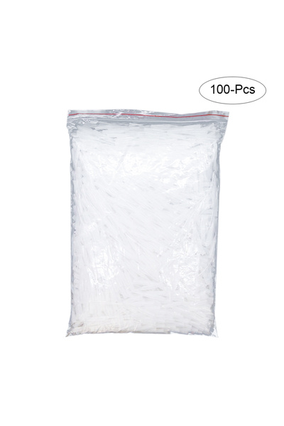 Choice 100 قطعة 100 قطعة قطارة غراء زجاجة غراء بلاستيكية أطراف موسع غراء أداة...