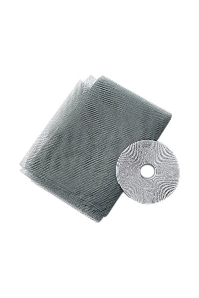 Choice شبكة حشرات رمادية 1.3 × 1.5 م لشبكة نوافذ البعوض والباب والستائر الشفا...