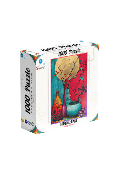 Soi Craft 1000 Parça Puzzle Renkli Vazoların Sessiz Hikâyesi
