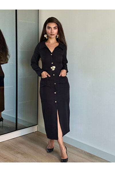 ROUPAS COLLECTİON Minimalist Elbise