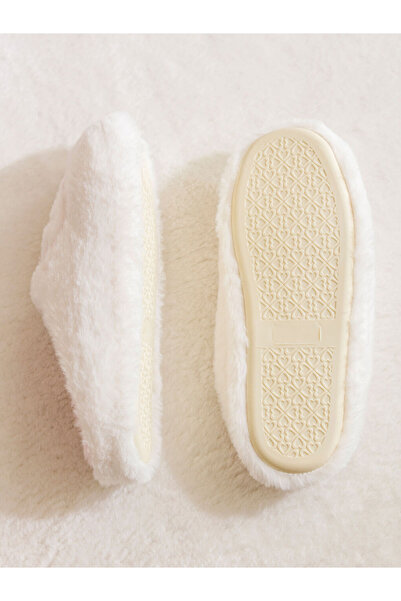 LC Waikiki Create Your Style from Uzg Store | Cat Embroidered Women's House Slippers