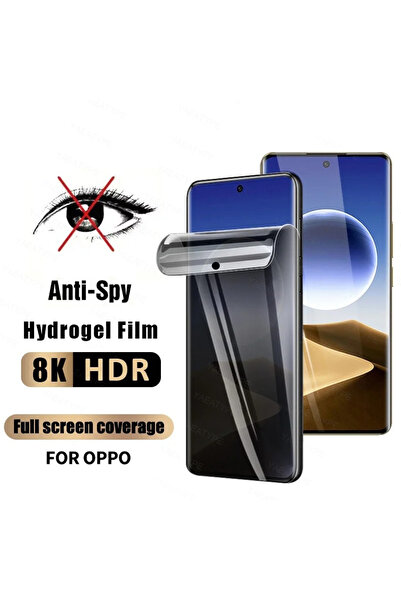 Choice17 3 قطع من هيدروجيل الخصوصية لهاتف OPPO Reno 12 Pro، و3 قطع من فيلم جل...