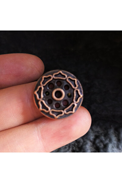 Choice محرك بخور صغير من خشب الصندل أحمر 1x حامل أعواد بخور OUDH معدني 2 مم ل...