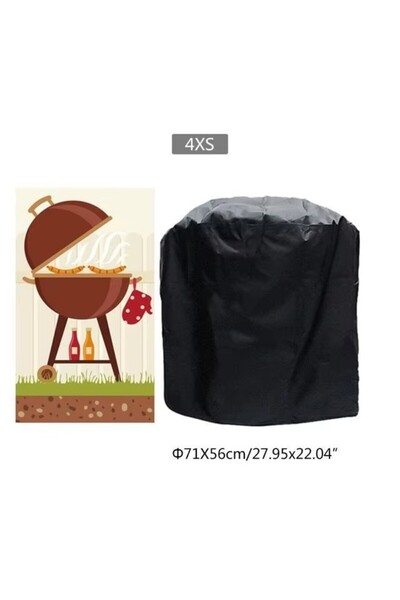 choice2 4XS 1PC Bbq Barbecue Grill Cover Waterproof Cover Multi-Functional Du...