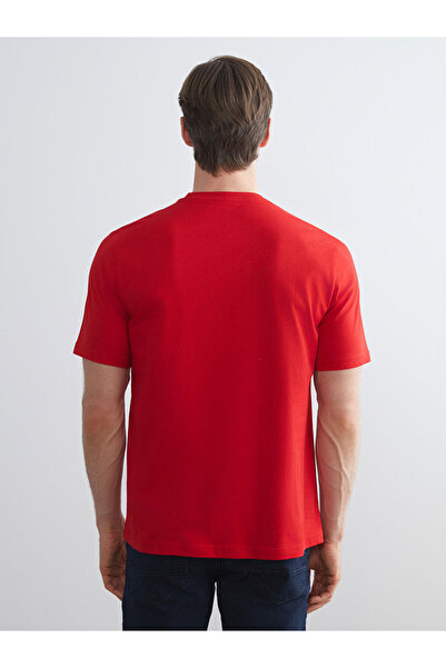 LC Waikiki Sparkling Choices from Shining Store | Crew Neck Atatürk Printed Combed Cotton Men's T-Shirt