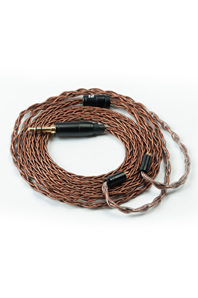 Choice كابل سماعة أذن من النحاس الخالي من الأكسجين ذو 8 نوى KBEAR 2 سنون 3.5 ...