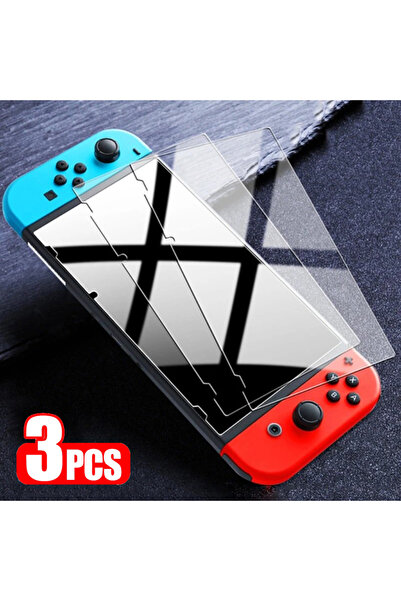 Choice 3 قطع من الزجاج المقوى الشفاف Switch OLED لحماية شاشة Nintendo Switch Lite متوافق مع Ninte