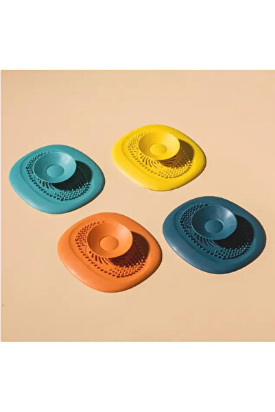 choice2 مجموعة من 4 قطع من سدادات حوض المطبخ المصنوعة من السيليكون وفلاتر الد...