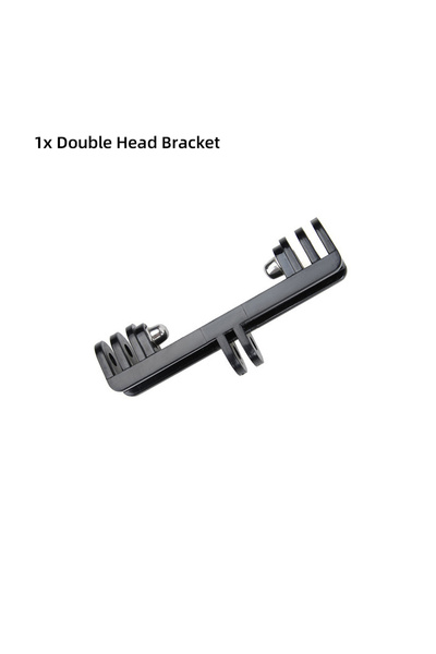 Choice مجموعة حامل مزدوج باللون الأحمر مع محول لولبي مقاس 1/4 بوصة لكاميرا Go...