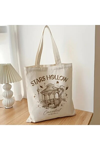 l'eivor Stars Hollow Printed Women's Organic Cotton Hambez Bag