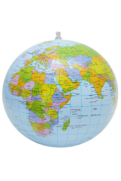 Choice 16INCH 1pc 16 Inch 30cm Inflate Globe Beach Ball Toy Map Education Geography Teaching Balloon Props