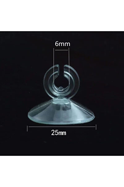 Choice 5 قطع 5 قطع كوب شفط مزود بمصاصة لأنابيب الهواء 4 مم حامل أسلاك أنبوبي ...