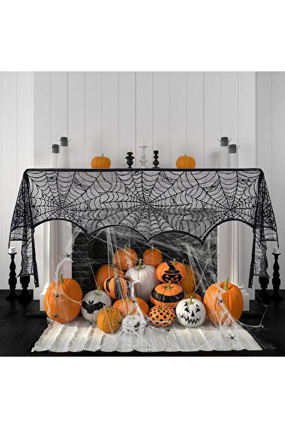 OEM Halloween decoration set Katoom, textile/plastic, black/white, 32 pieces
