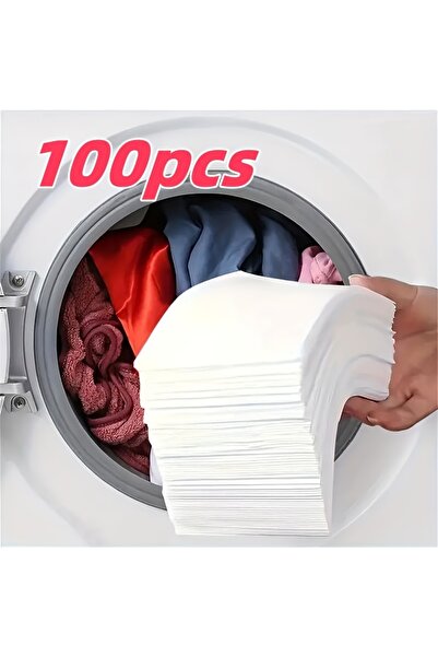 Choice 100 قطعة بيضاء من أوراق التقاط الألوان، ورق امتصاص مضاد للبقع، منع تلا...