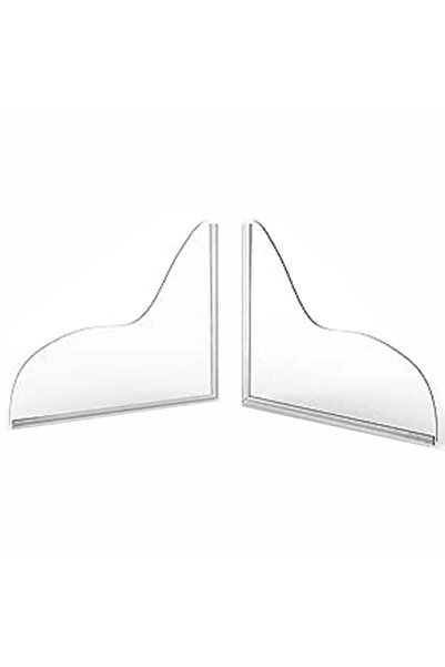 Choice كما هو موضح في الصورة 2 قطعة حاجز شفاف مقاوم للرذاذ سهل التركيب واقي م...