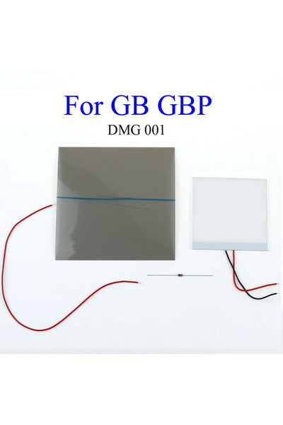 Choice 1 Set YuXi DIY Backlit Mod For GameBoy GBP Console Use Cool White LCD Panel To HighLight Screen Behi