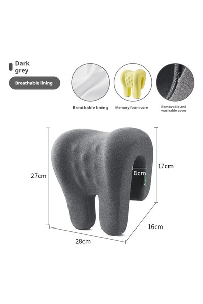 Choice ترقية الرمادي الداكن كرسي مكتب مسند الرأس وسادة الرأس الرقبة الكتف دعم...