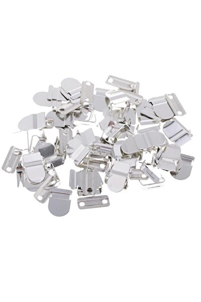 Choice1 20 طقمًا فضيًا لكل خطاف بنطال، خطاف وعين لإغلاق البنطال والتنورة، مشب...