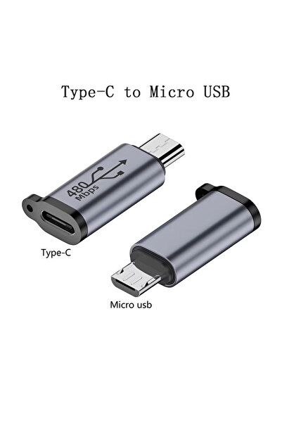 Choice TYPEC-TO-MICRO USB Adapter, Micro USB Female to Mini USB Male Adapter Mini USB Plug to Micro USB Cha