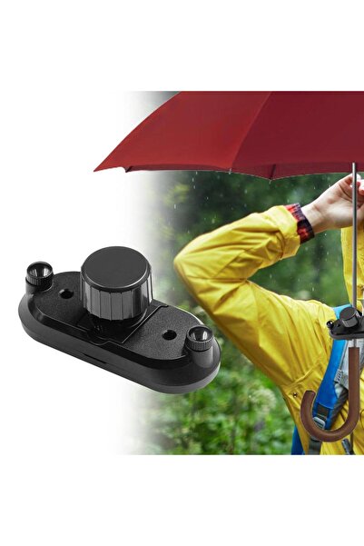 Choice black Backbag Strap Umbrella Clip Umbrella Fixed Support Portable Ligh...