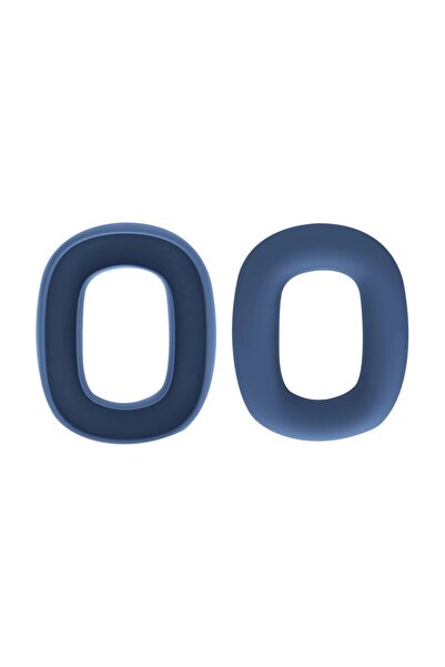 Choice زرقاء داكنة 1 زوج من وسادات الأذن البديلة المصنوعة من السيليكون وغطاء وسادة لسماعات الرأس AirPods Max وسماعات الأذن EarP