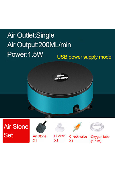 Choice WHITE Ultra Silent 220V 1.5W Aquarium Air Pump Fish Tank Mini Air Compressor Oxygen Pump Aquarium Fi