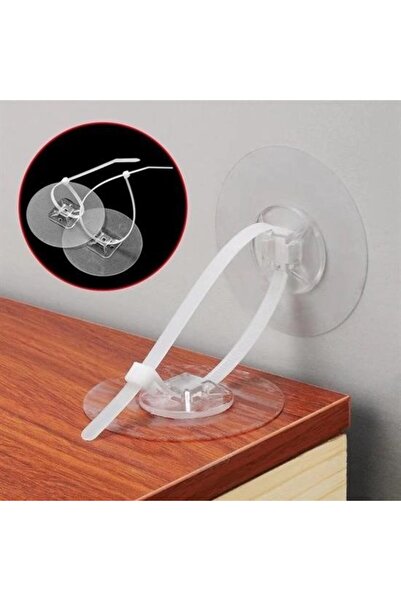 Genel Markalar Yapışkanlı Eşya Sabitleyici Aparat Deprem Güvenliği Çocuk Koruma Sabitleme Aparatı 1 Çift