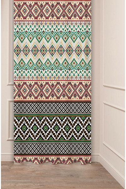 GREENDECOR ستارة خلفية أنيقة وحديثة بتصميم خاص مطبوعة رقميًا (جناح واحد) أصلي...