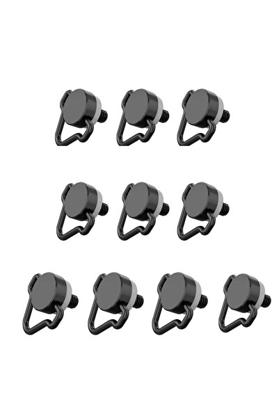 Choice 10x حزام تعليق أسود غير قابل للصدأ مع برغي M4 لحزام كتف جهاز التحكم عن...