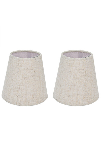 Choice PT13 2Pcs Table Lamp Shade Cover for E14 Bulbs Fabric Clip On Lampshade for Candlestick Lamps Chande