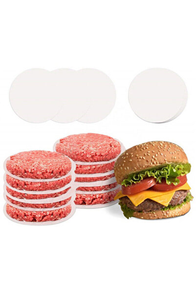 Choice حجم 11 سم أبيض 100 قطعة ورق خبز بطانة شواء فرن باتي هامبرغر ورق كعكة غير لاصق للخبز