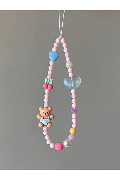 Choice1 1 قطعة أخرى سلسلة هاتف محمول على شكل دب دب لطيف تصميم أصلي منعش وشباب...