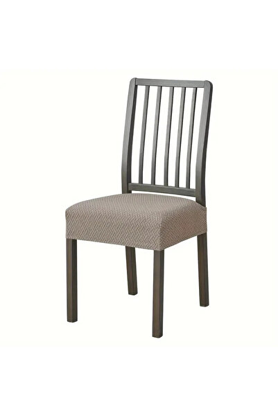 Choice A2 1PC غطاء مقعد كرسي طعام مطاطي كراسي جاكارد بلون موحد أغطية كراسي قا...