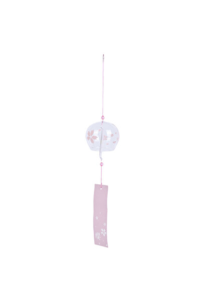 choice2 A 1PC Japanese Style Glass Wind Sakura Chimes Hanging Craft Bell Home...