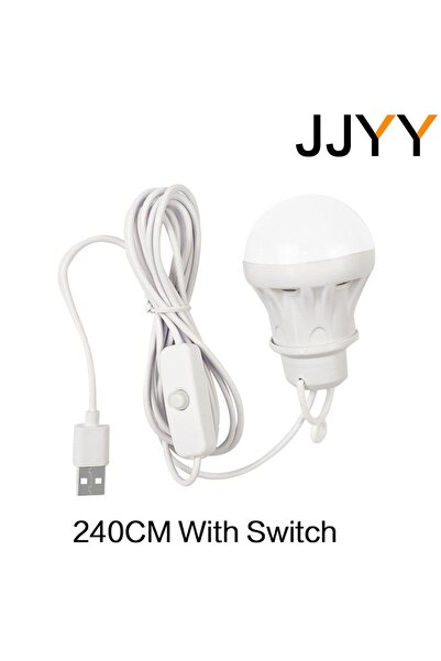 Choice 240 سم - مع مفتاح 100/240 سم مصابيح كشاف محمولة للتخييم مصباح USB بنك ...