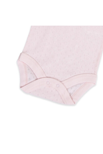 Novibaby 3-Piece Rope Strap Baby Undershirt Bodysuit Cotton Snap Fastener Newborn Child 0-36 Months, Flexible Fit