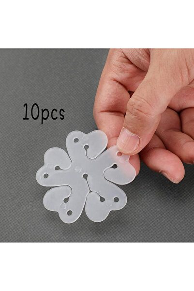 Choice أخرى CY295-10 50 قطعة حامل بالون على شكل زهرة، طقم مشابك بالون على شكل...