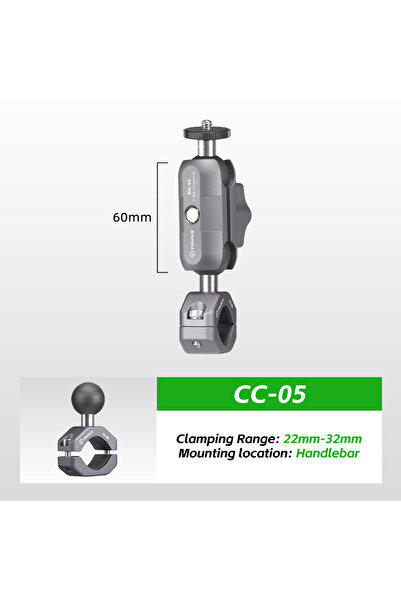 Choice GB-02T6(CC-05) FANAUE دراجة نارية دراجة هوائية حامل كاميرا رياضي من سب...